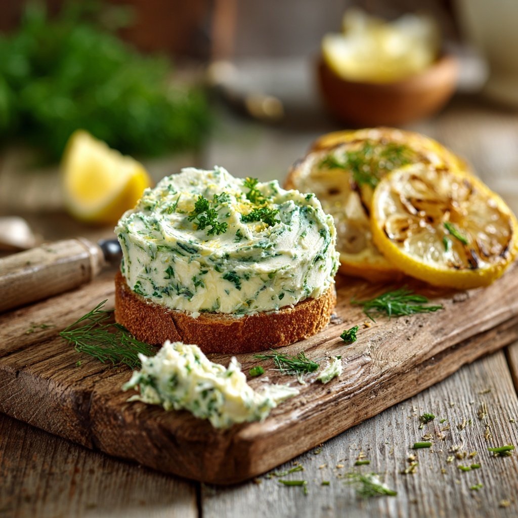 Kräuterbutter Für Fischfilet