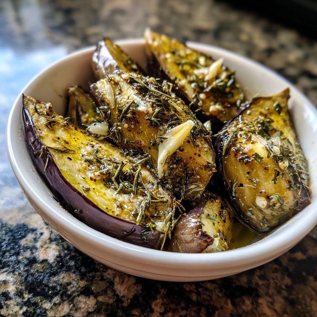 Auberginen mediterran saftig