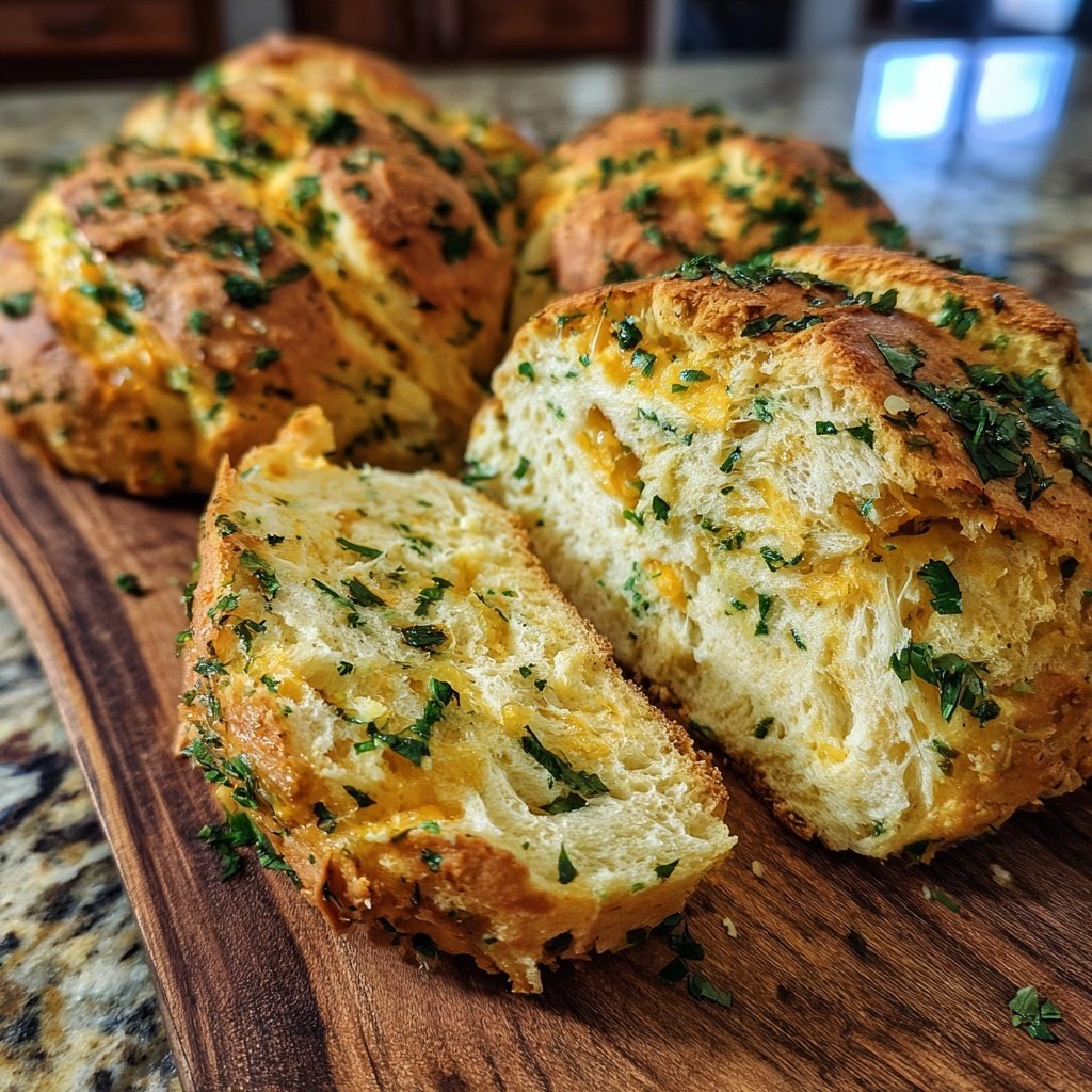 Zupfbrot Mit Kräuterbutter